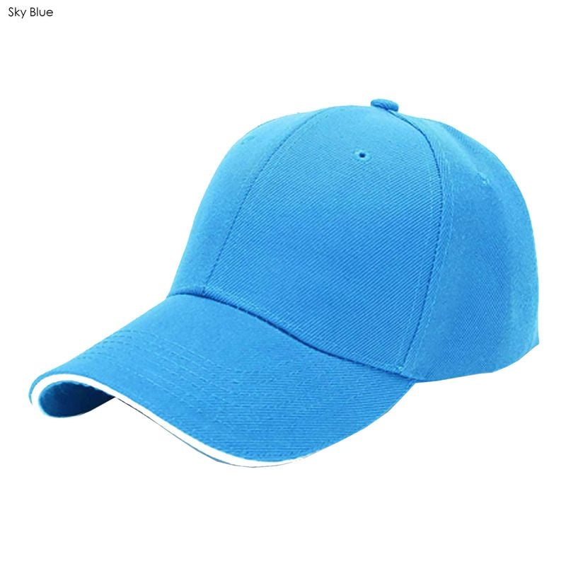 Const 6 Panel Cotton Sandwich Cap